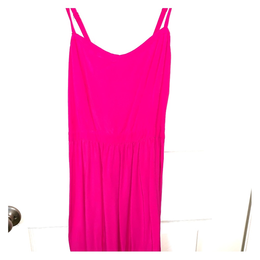 Simple pink dress